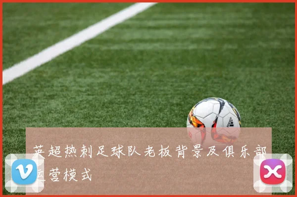 英超热刺足球队老板背景及俱乐部运营模式